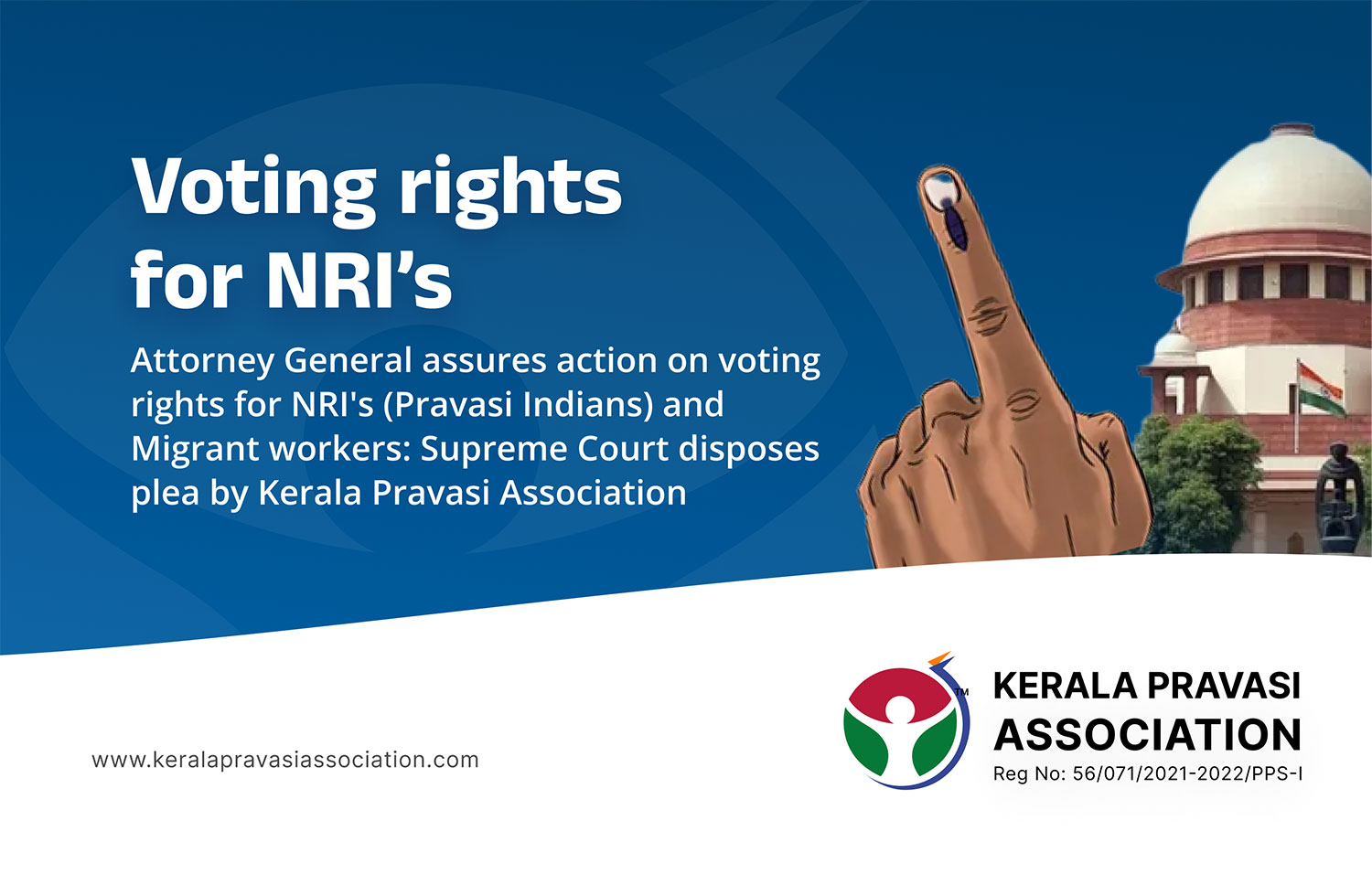 ‘Measures underway on expatriate suffrage’; Center announce its position on NRI voting rights